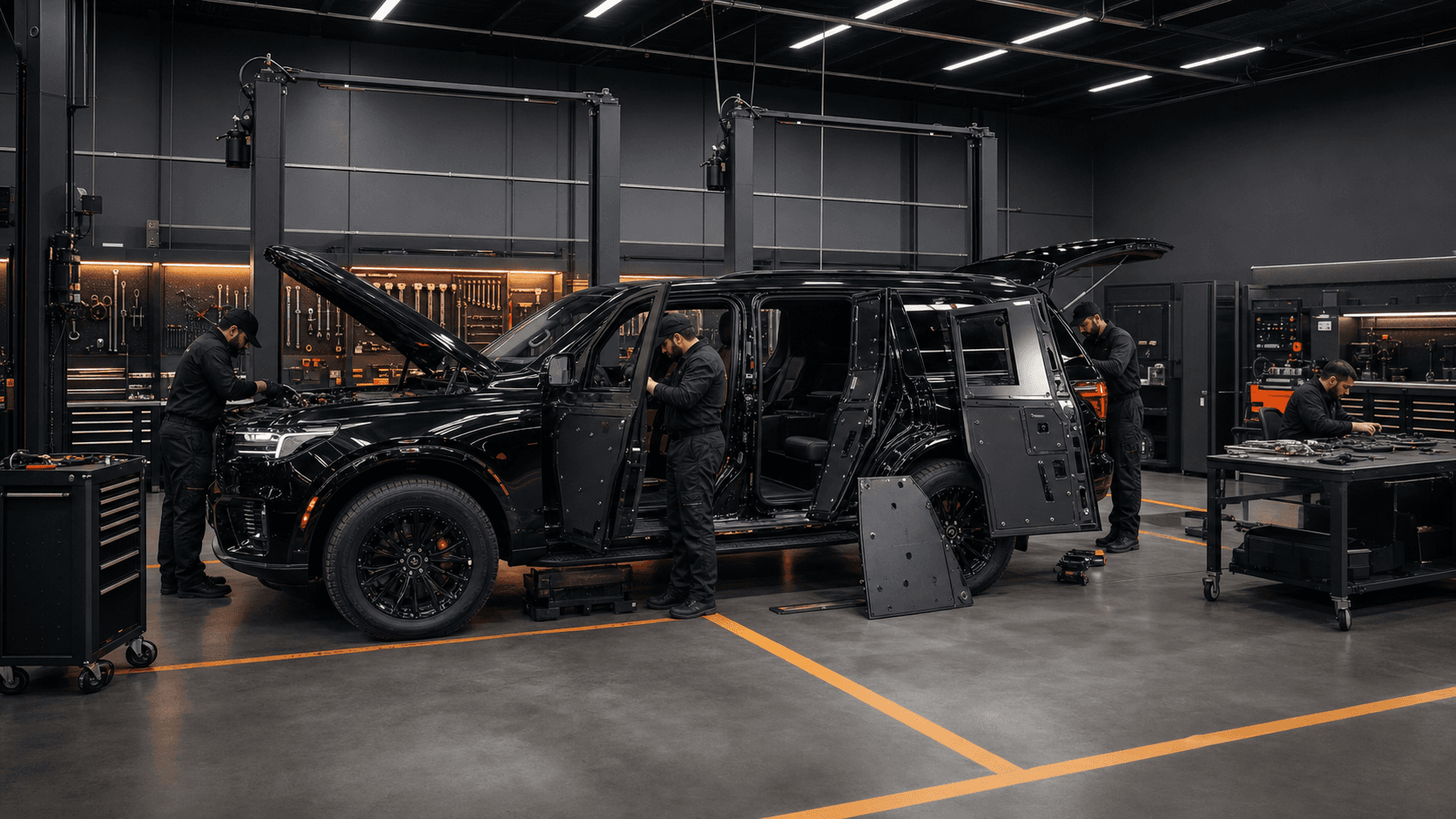 Armored Vehicle Workshop